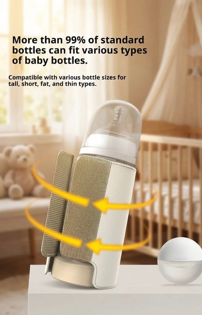 Milk Warmer Battery Constant Temperature Feeding Bottle Cover Smart Heat Preservation Portable Outdoor Household