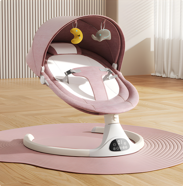 Electric Baby Swing – Smart Rocking Chair with Music, Bluetooth & Remote