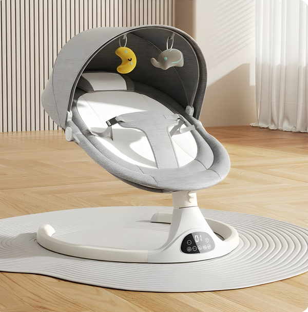 Electric Baby Swing – Smart Rocking Chair with Music, Bluetooth & Remote